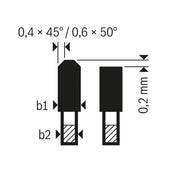 Bosch - Kreissägeblatt Top 2608642387 Precision Best for