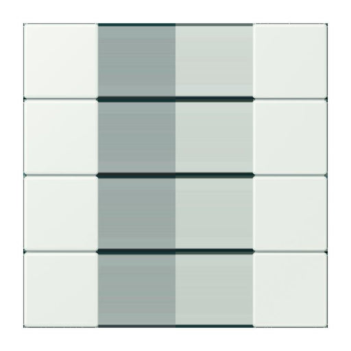 Jung - Abdeckung/Bedienelement für Installationsschalterprogramme Tastensatz 4fach LC 504 TSA 210 outremer gris