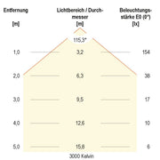 EVN Lichttechnik - Lichtschlauch/-band LED-Stripe IP20 5m IC2048420509902 3000K