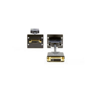 Kramer - Kommunikationstechnik-Adapter Wandplatten-Einsatz W-DVI(B) DVI-Durchführung,sw