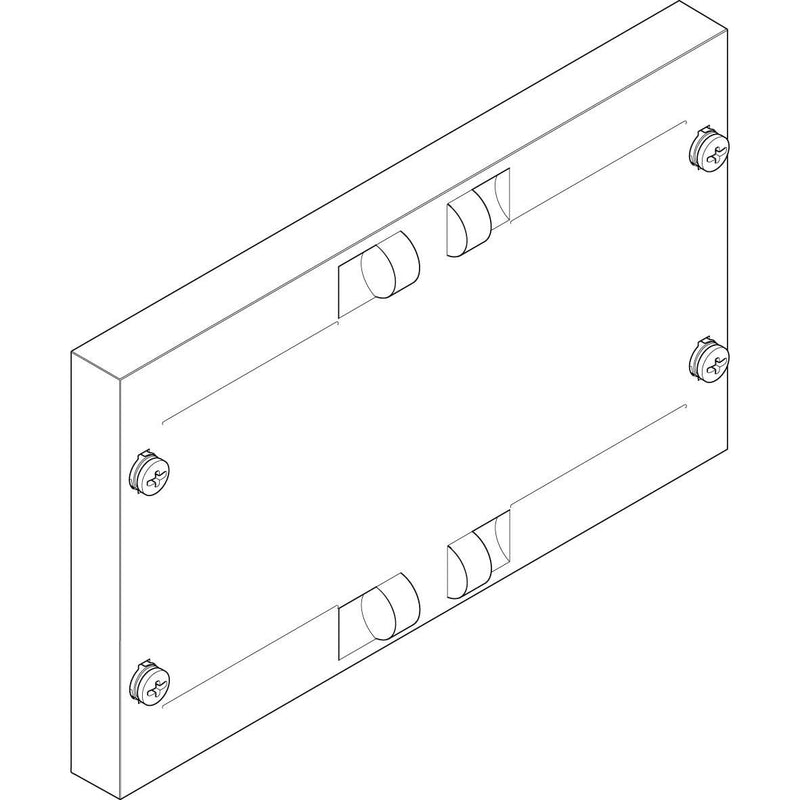 ABN - Abdeckung für Verteilerfeld Abdeckplatte FAG11N10 (VE10) 250x150mm 1FB/1RE