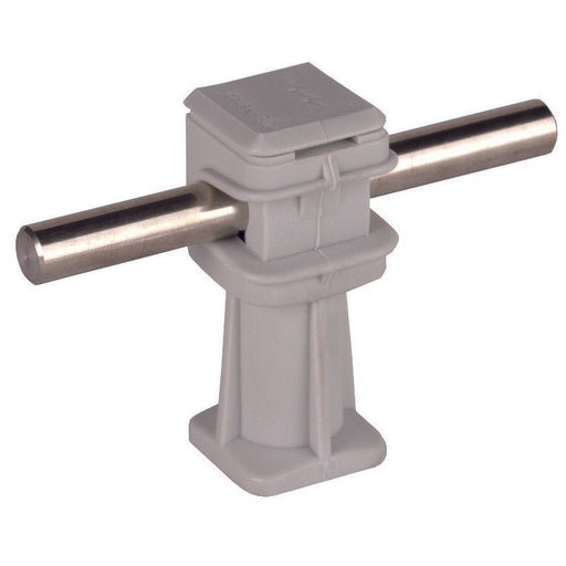 DEHN - Leitungshalter für Blitzschutz Leitungshalter grau LH DS 8 H36 IGM6 GR H 36mm f. Rd 8mm M6