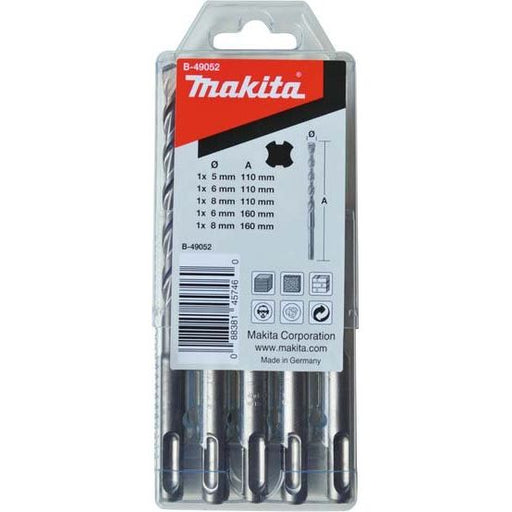 Makita - Bohrer SDS-VPLUS-Bohrer-Set B-49052 5-teilig