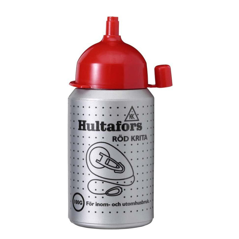 Hultafors - Farbpulver Schlagschnurkreide ROT 100 − 6 Stück