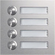 Elcom - Funktionsmodul für Türkommunikation 4-Taster+Schild CZM-140 MODESTA