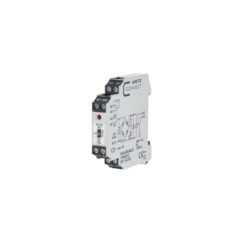 Metz Connect - Schaltrelais Koppelbaustein KRA-SR-M8/21 24VACDC