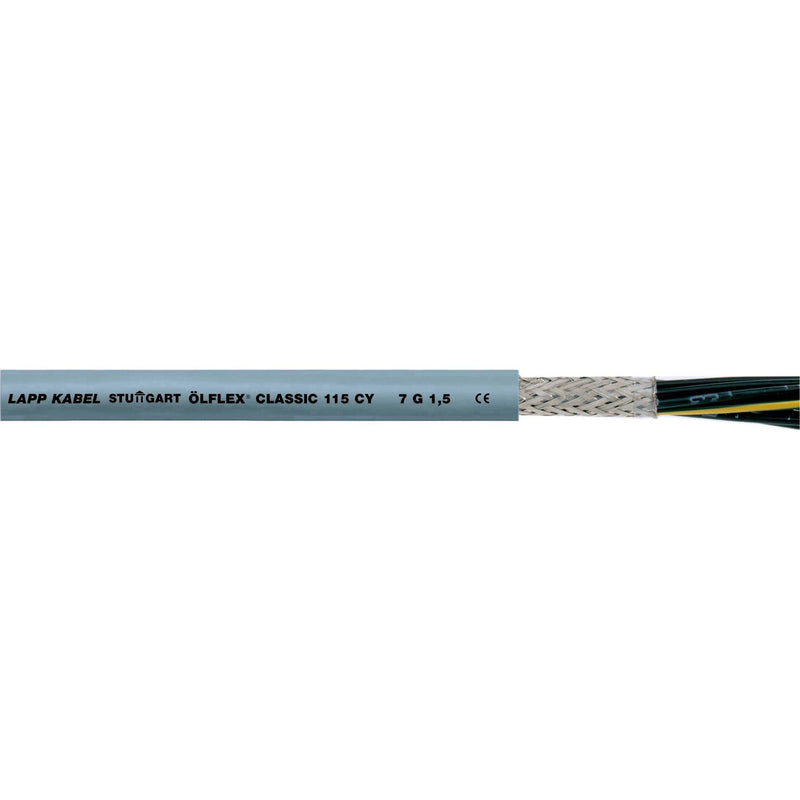 Lapp Kabel&Leitung - Energiekabel < 1 kV, für ortsveränderlichen Einsatz ÖLFLEX CLASSIC 115 CY 7G1 1136207/500 − 500 Meter