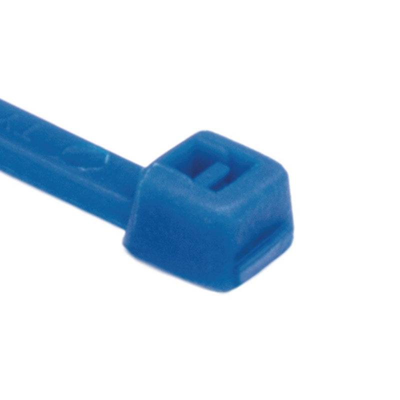 HellermannTyton - Kabelbinder T18R-N66-BU-C1 2,5x100 blau − 100 Stück