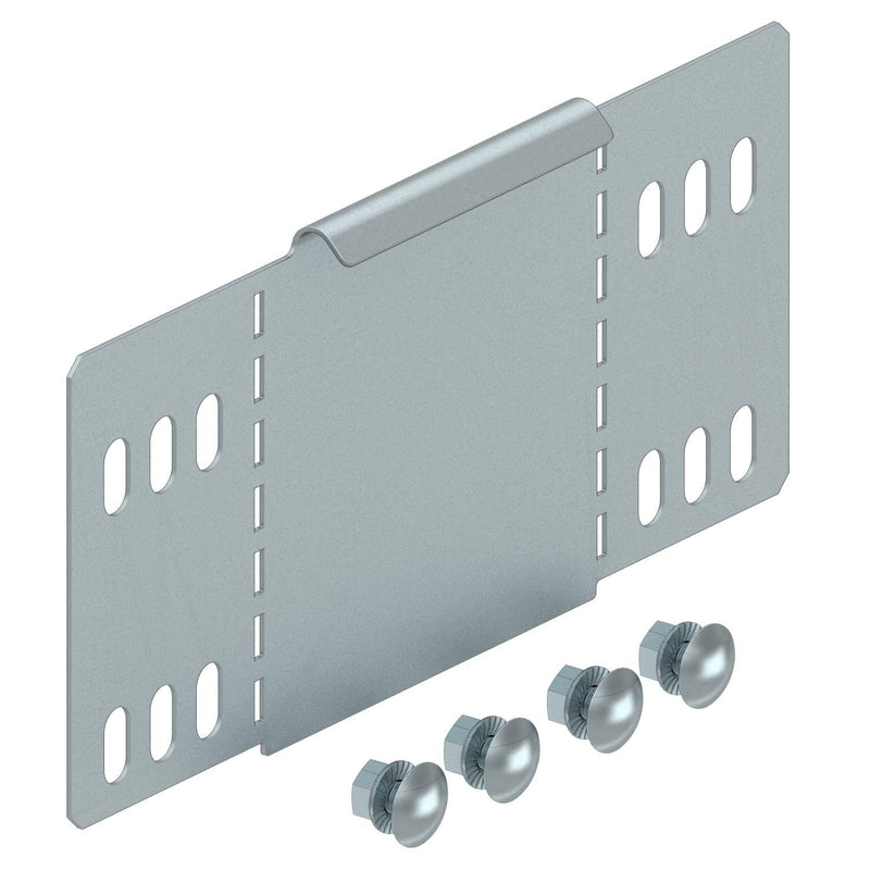 OBO Bettermann - Reduzierstück für Kabelrinne Reduzierwinkel/Endabschluß RWEB 1020 FS für Kabelrinne 100mm − 1 Stück