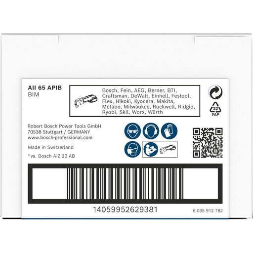 Bosch - Blatt für Oszillierer PRO AII 65 APIB Blatt für 2608669081 Multifunktionswerkze