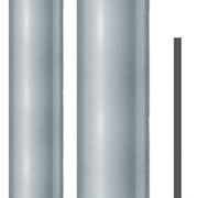 Flexa - Kunststoff-Schutzschlauch Vollkunststoffschlauch K-Schlauch AD27 grau − 50 Meter