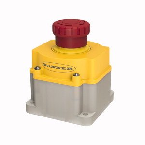Turck - NOT-AUS-Taster, Komplettgerät Not-Aus Taster SSA-EB1PLGR-0DED1Q8R beleuchtet