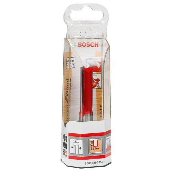 Bosch - Fräser Nutfräser Expert for Wood, 2608629365 Carbide 12 mm D1 12