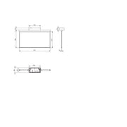 RP-Technik - Sicherheitsleuchte LED-Rettungszeichenleuchte AGD009ML ZB + ML, weiß