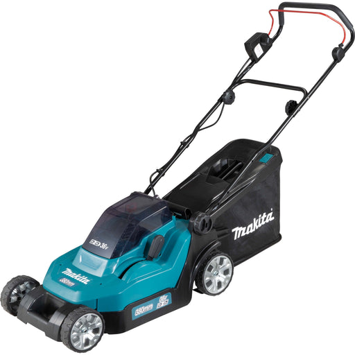 Makita - Rasenmäher (Akku) Akku-Rasenmäher DLM382PM2 2x18V4Ah 2Akku+Do.LG