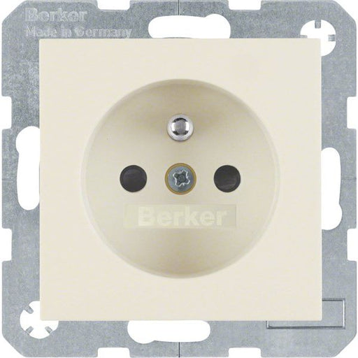 Berker - Steckdose m.Schutzkontakt 6768768982 S.1 we