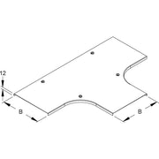 Niedax - Deckel T-Stück für Kabeltragsystem Deckel für T-Stück RTSCDV 100 S Breite 105,5mm