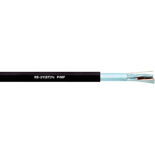 Lapp Kabel&Leitung - Daten- und Kommunikationskabel UNITRONIC RE-2Y(ST)YV PIMF 0032450/500 8X2X0,5 BK − 500 Meter