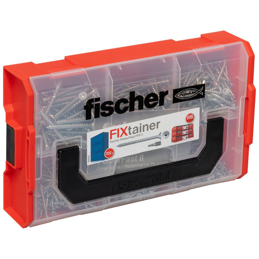 Fischer Deutschl - Sortimentskasten für Schrauben FixTainer PowerFastIISKVGTXBit