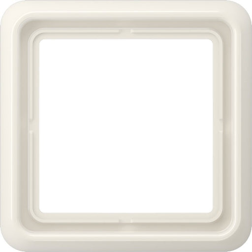 Jung - Abdeckrahmen Rahmen 1-fach ws CD 581 W waage/senkrecht