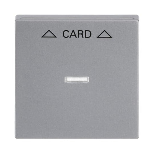 Busch-Jaeger - Abdeckung/Bedienelement für Installationsschalterprogramme Zentralscheibe alusi 1792-83 für Cardschalter