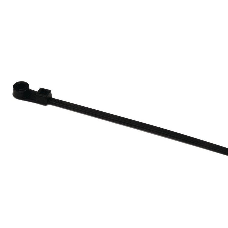 HellermannTyton - Kabelbinder Befestigungsbinder T18MR-N66-BK-C1 110x2,5 − 100 Stück