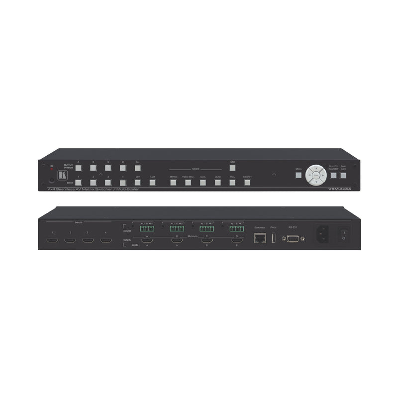 Kramer - Endgeräteumschalter Matrixschalter/MultiScaler VSM-4X4A 4x4,nahtlos