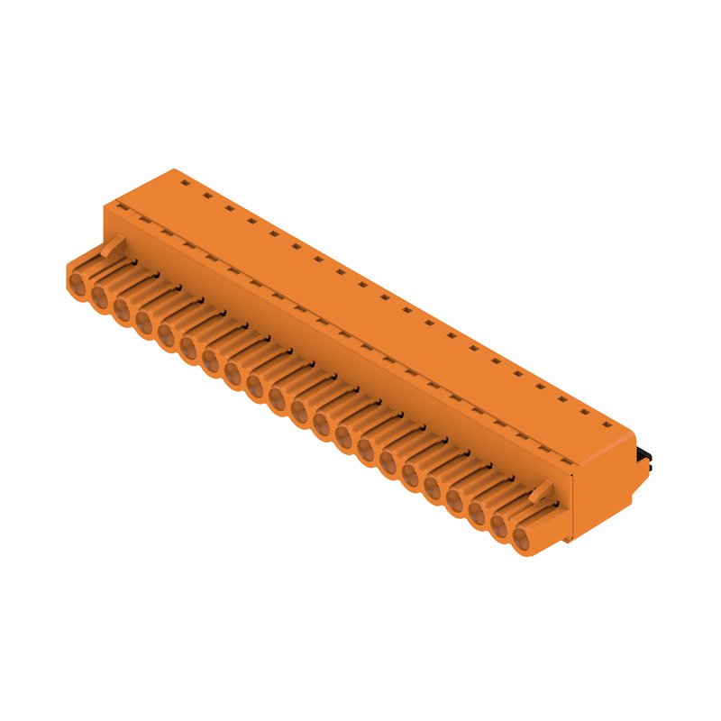Weidmüller - Kabelsteckverbinder für Leiterplattensteckverbinder Verbinder 5.00mm BLF 5.00H#1211780000 − 12 Stück
