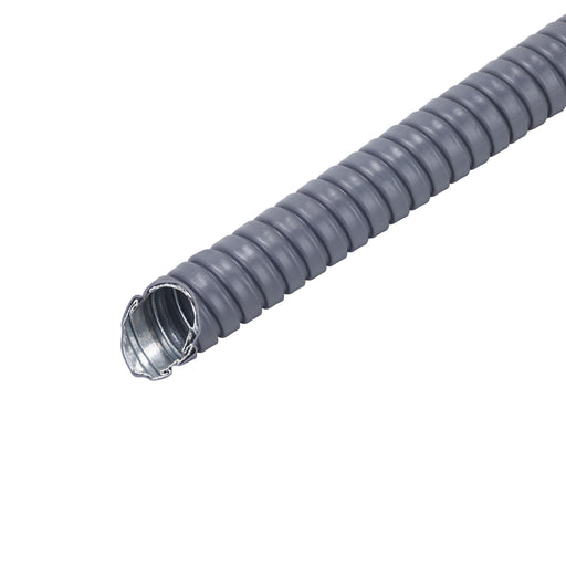 Fränkische - Metall-Schutzschlauch Metallschutzschlauch MC-DMA-212-PVC.30 schwer flexibel grau − 30 Meter