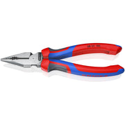 Knipex - Kombizange Spitzkombizange 08 22 185 mit 2K-Griffen