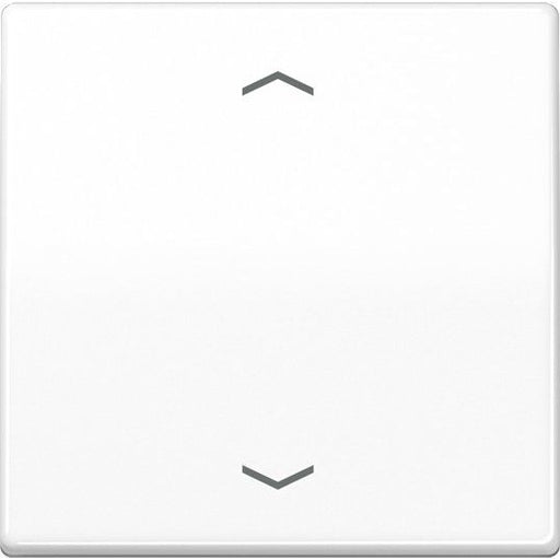 Jung - Abdeckung/Bedienelement für Installationsschalterprogramme Wippe Symbole aws AS 591 P WW für Taster