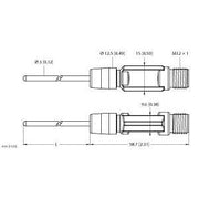 Turck - Temperaturmessumformer Temperaturerfassung TTM150C-2 #9910535 m. Stromausgang