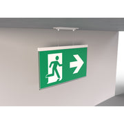 RP-Technik - Sicherheitsleuchte LED-Rettungszeichenleuchte AGCC401WL EB 1h, Wireless