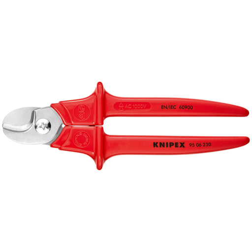 Knipex - Kabelschere 95 06 230 SB poliert, 230mm