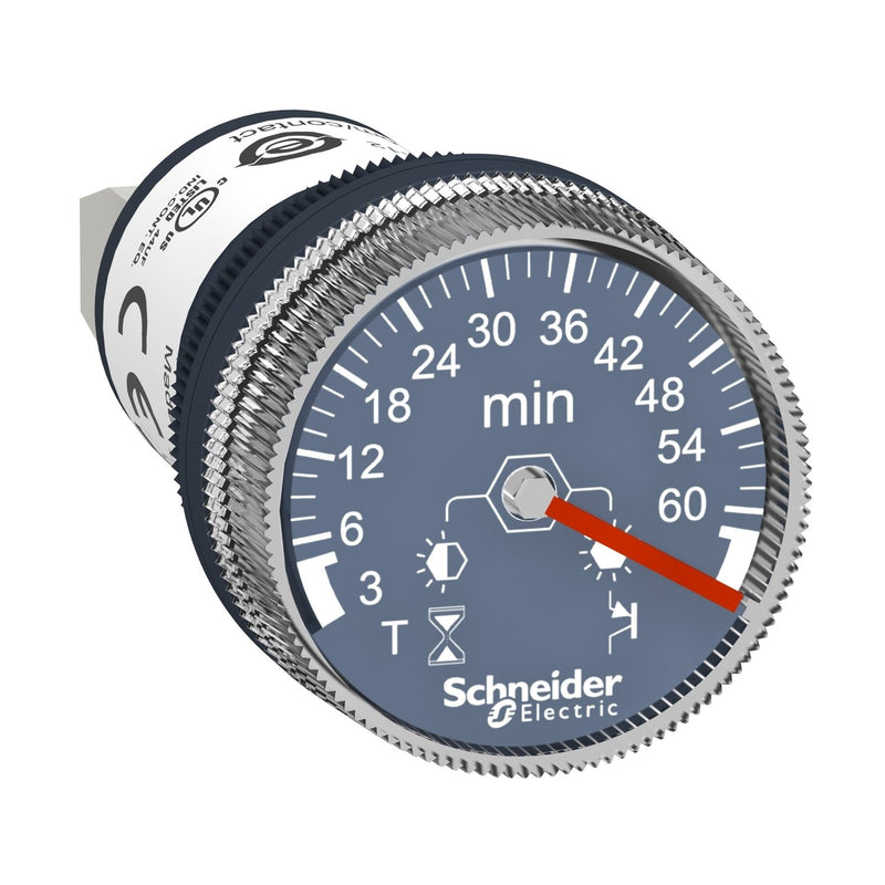 Schneider Electric - Zeitschalter für Installationsschalterprogramme Timer/Zeitrelais XB5DTB25 24VDC