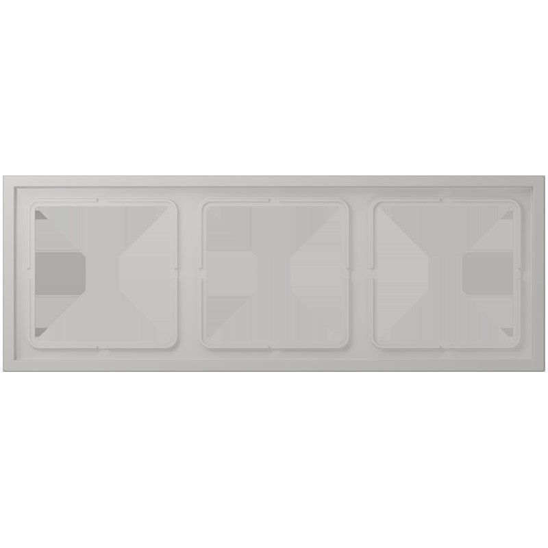 Jung - Abdeckrahmen Rahmen 3-fach LCZ 983 BF 205 gris clair 31