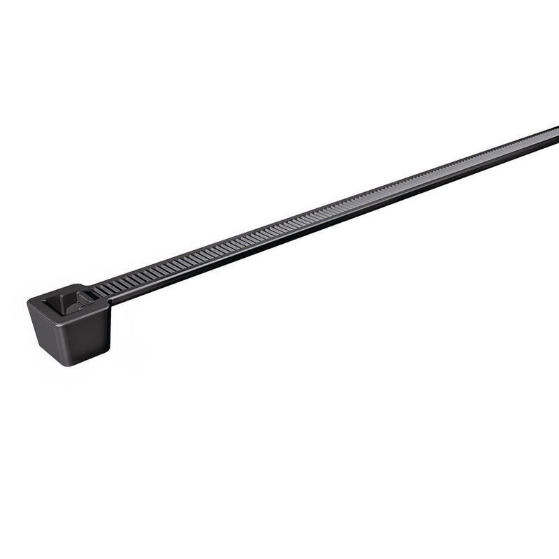 HellermannTyton - Kabelbinder T50L PA66W BK 100 − 100 Stück