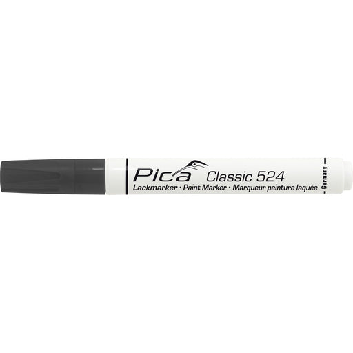 Pica-Marker - Markierungsstift Lack-/Industriemarker 524/46 schwarz − 10 Stück