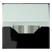 Jung - Abdeckrahmen Klappdeckel m. Stellfeder LC 990 BFKL 215 ceruleen pale