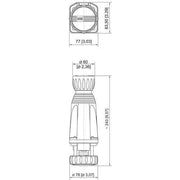 Stahl - Explosionsgeschützter CEE-Stecker/-Kupplung (IEC 60309) Kupplungsdose 8572/14-306 16A 200-250V, 50/60