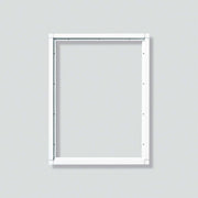 Siedle&Söhne - Montageelement für Türstation Kombirahmen KR 611-4/3-0 W ws