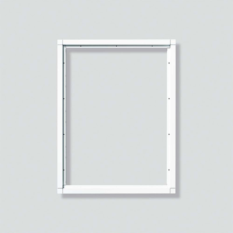 Siedle&Söhne - Montageelement für Türstation Kombirahmen KR 611-4/3-0 W ws
