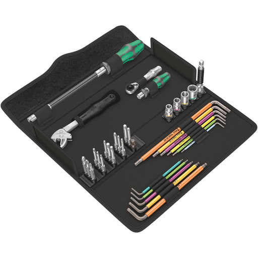 Wera - Werkzeugset Schraubwerkzeugsatz 05134013001 Kraftform Kompakt F1