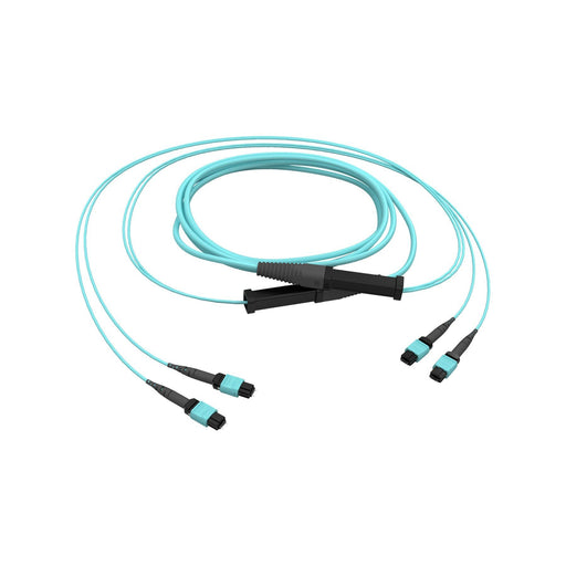 Corning - System-Patchkabel LWL EDGE8 Trunkkabel 30m GE5E516QLZDDU030M 50µm MM OM4 16F MTP