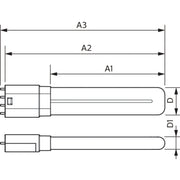 Philips Lighting - LED-Lampe/Multi-LED LED-Kompaktlampe PLL CoreProLED #15699900 2G11, 830