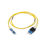 Corning - Patchkabel LWL Patchkbl.LC-SC Duplex 055702T5Z20006M 6m LSZH, OM3 MM