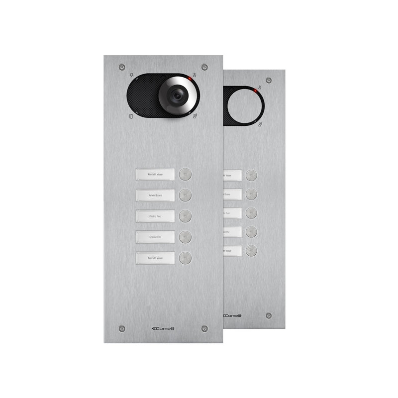 Comelit - Türstation für Türkommunikation Frontplatte Switch IX0105 5 Teiln. 1-reih. V4A