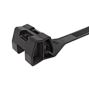 HellermannTyton - Kabelbinder Befestigungsbinder 111-01671(500) schwarz − 500 Stück