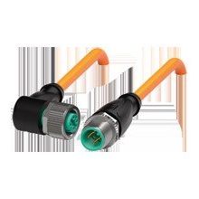 Pepperl+Fuchs Fabrik - Konfektioniertes Sensor-Aktor-Kabel Verbindungskabel V1-W-OR2M-POC-V1-G − 1 Stück