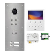 Grothe - Türsprech-Set Video Pre Pack 12WE V-2V-VOG-V4A-12WE